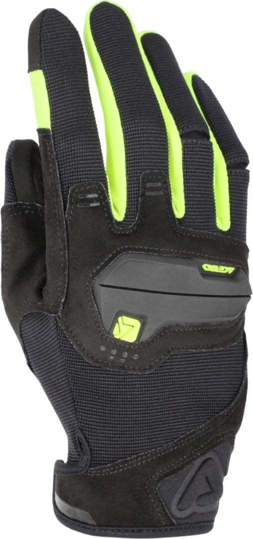 Acerbis X-Street Guanti Moto, nero/giallo, 2XL