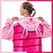 GONAAP Unisex Adult Piglet Onesie Pajamas Animal One Piece Costume Cosplay Sleepwear (Piglet, 11-12Years)
