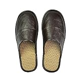 Sandales Bride Cheville Femmepantoufles Maison Sandales Et Pantoufles Pantoufles Antidérapantes Hommes Printemps Et Automne Pantoufles En Lin-E_5