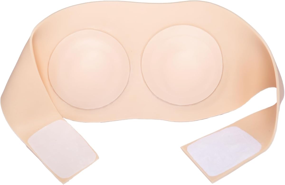 Amazon.co.jp: [Supicos] HUWAHUWA製 超軽量シリコンバスト 乳首なし 