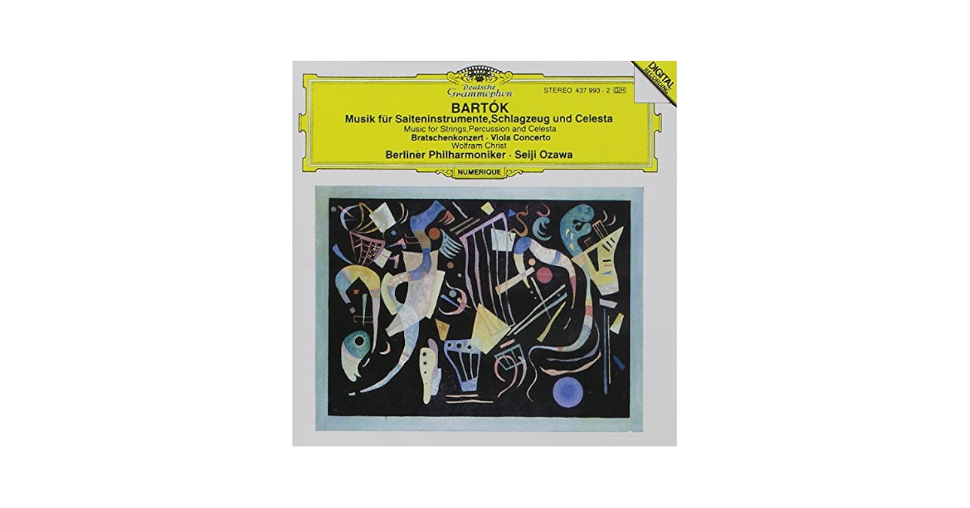 Béla Bartók, Seiji Ozawa, Berliner Philharmoniker, Wolfram