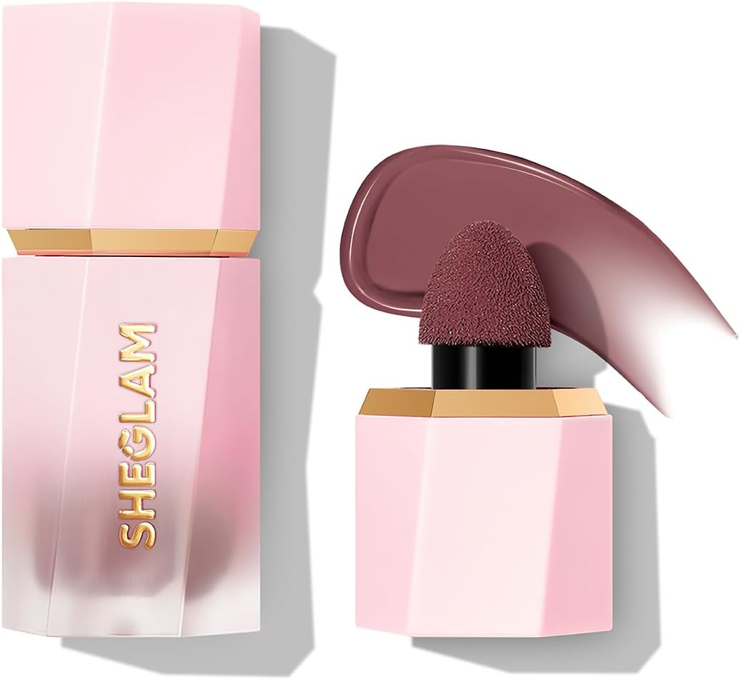 SHEGLAM Color Bloom Liquid Blush Makeup for Cheeks Matte Finish - Night Drive