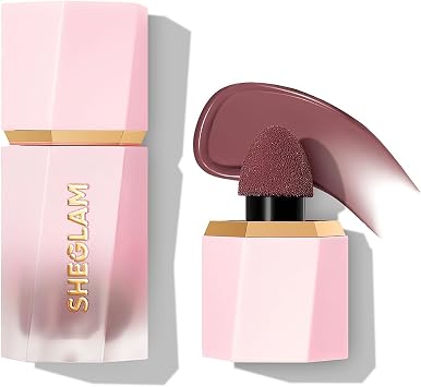 SHEGLAM Color Bloom Liquid Blush Makeup for Cheeks Matte Finish - Night Drive
