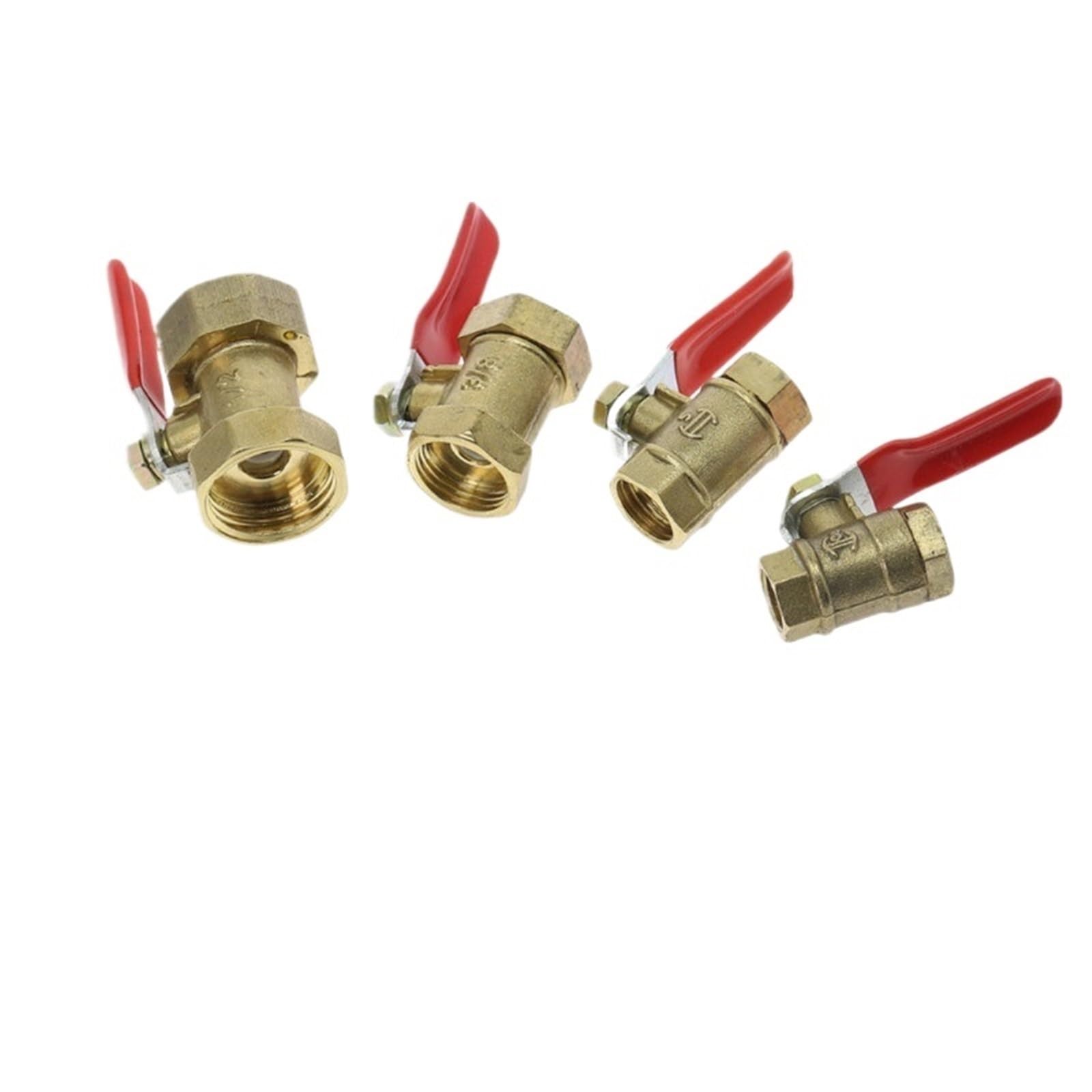 Mini vanne laiton 1/8 mâle femelle pour stopper les fuites d'air et huile