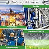 Niuny Przedłużenie kranu 3/4" 20 mm, chromowane gwintowane przedłużenie 2 szt. gwintowane przedłużki do kranu zewnętrzne do wody pitnej zawory kątowe