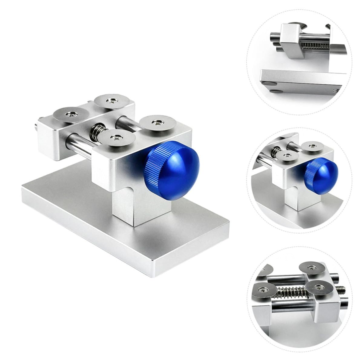 Werkzeug zum Öffnen der Uhrenlünette für Reparatur, Metall Silber