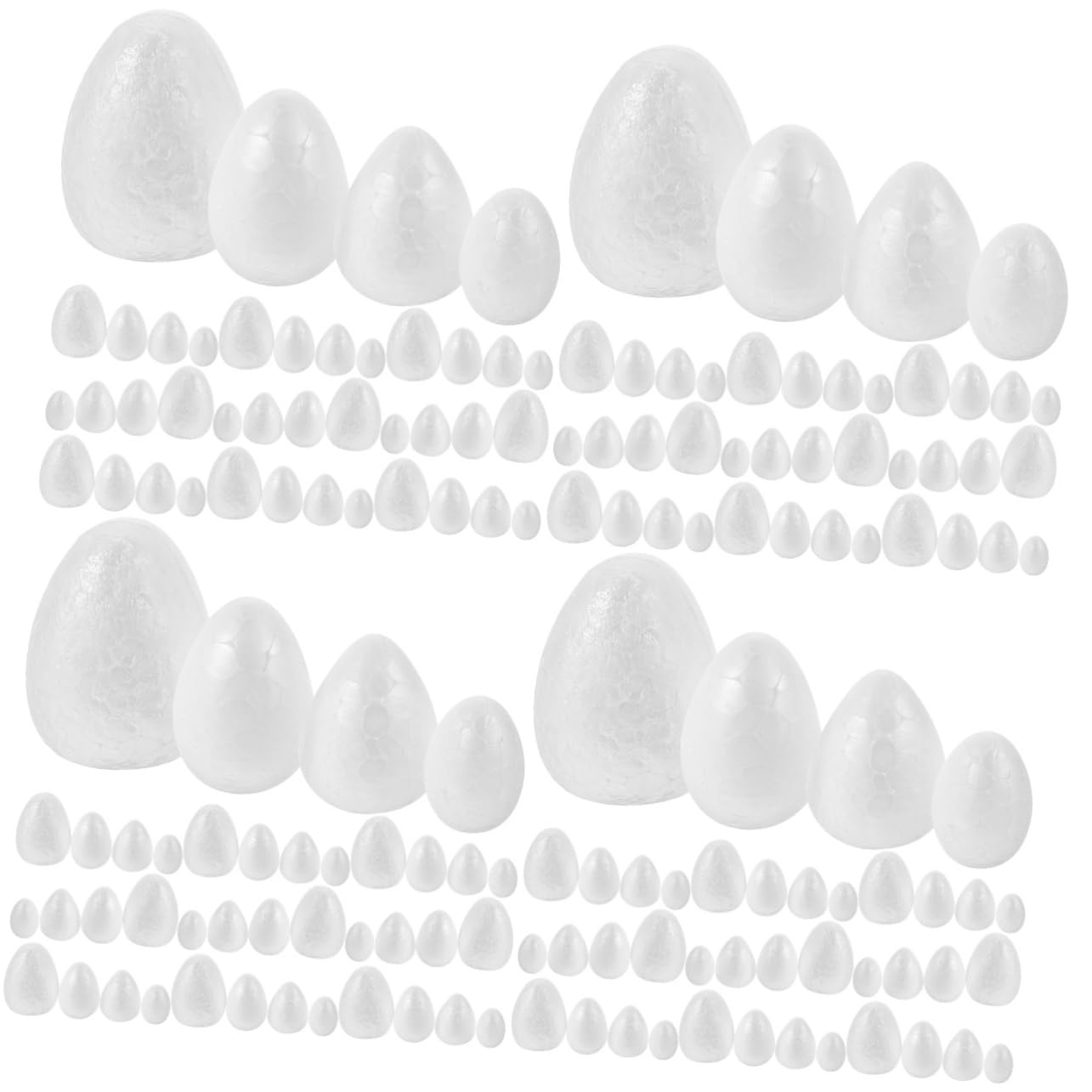 NUOBESTY 400pezzi Palline Di Polistirolo Per Decorazioni Foam Forma Di Goccia Per Attività Creative Infantili Materiale Sicuro e Pratico Per Fai Da Te e Decorazioni Da Scrivania