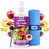 💧 UTILISATION SIMPLE: Éteignez l’appareil, laissez-le refroidir et retirez d’abord les saletés grossières. Vaporisez ensuite le produit sur le chiffon en microfibre et nettoyez délicatement votre écran sans exercer de pression.
