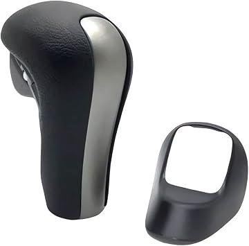 Leather Automatic Gear Shifter Knob Fits Honda Accord 2008-12 54130TB0A81ZA | Gear Shifter Knob for Honda Accord 2008-2012 Leather Lever Handle Automatic Shifter Head Transmission Gear Shift Lever Knob