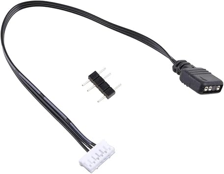 كابل محول وحدة تحكم المروحة 5 فولت ARGB 3pin إلى 6pin/4pin محول لـ Coolmoon6pin