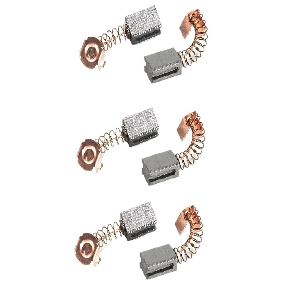 Lot de 6 balais de charbon pour moteur G720 - 5 x 8 x 12 mm