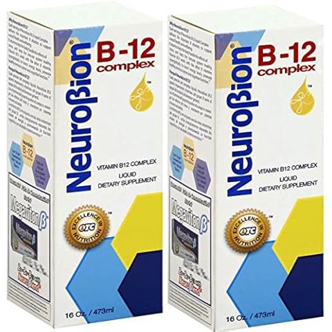 Neurobion Vitamin B12 Complex 16 Oz Liquid Citrus Flavor 2 Pack Cover