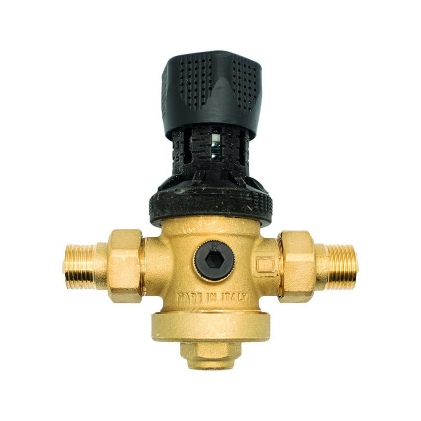 Reductor de presión de agua preajustable dn 3/4 "mm p.e.25 bar pu.reg.0.5-6 bar t.e.80°