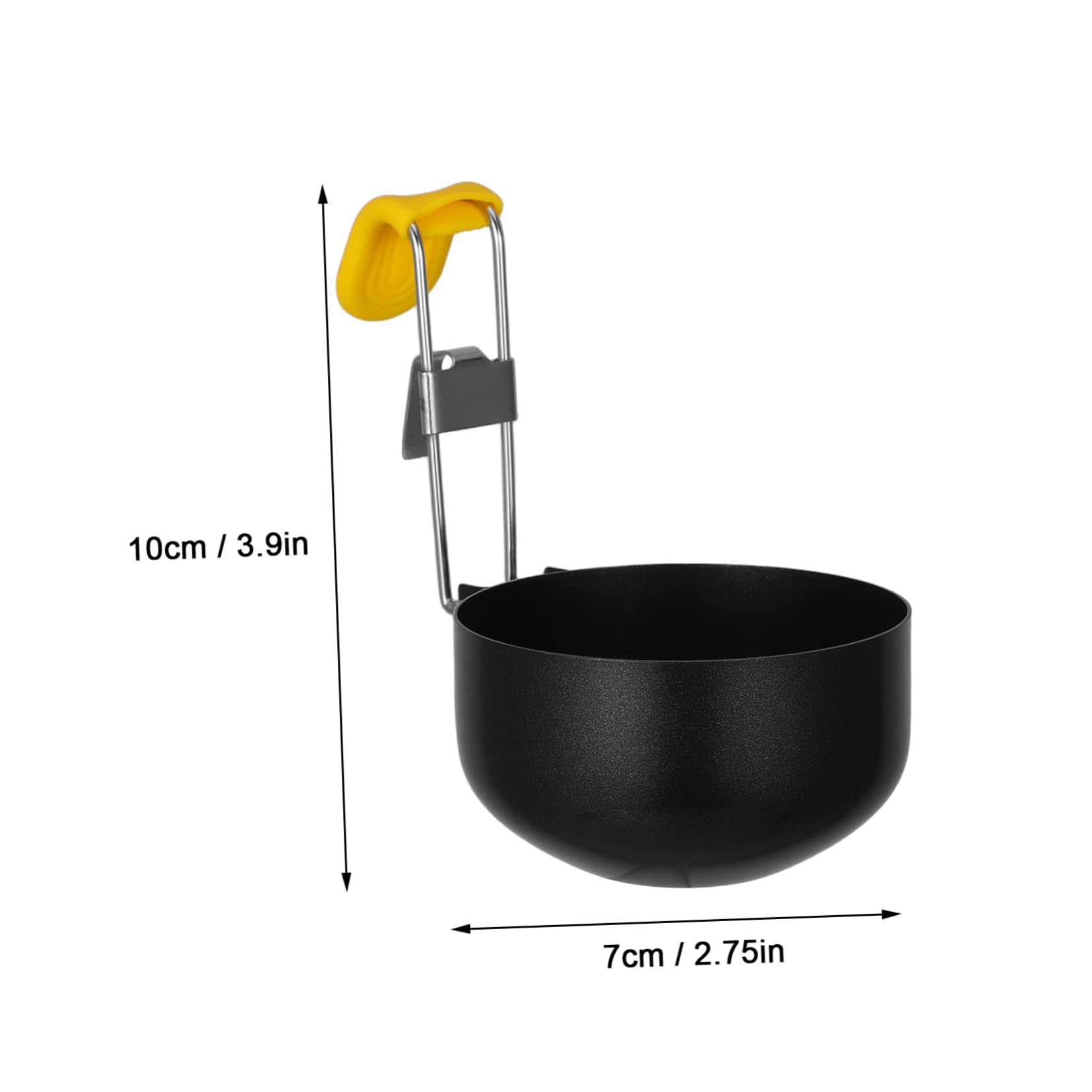 Cabilock Egg Set of 2 Nonstick and Heat Small Egg Maker for Frying Pan for and Burger