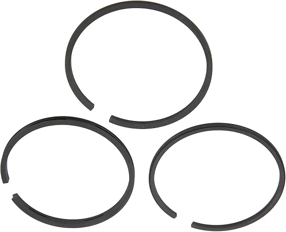 3Pcs Piston Ring Replacement Set for 48mm Air Compressor Pump Durable Sealing Rings Compatible with Outstanding 1P 2.5P 3P Pneumatic Drive Components Maintenance Parts