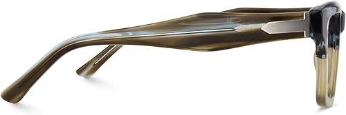 Miniatura 4 de Zeelool Gafas rectangulares gruesas con bloqueo de luz azul para mujeres y hombres, gafas retro Riley FA0761