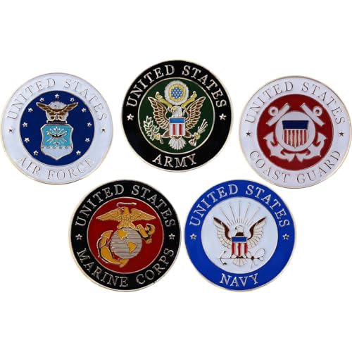 Military Branches Lapel Pin Set