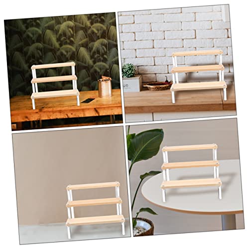 Amosfun Estandes De 5 Peças Cm Joias Cosméticas Acrílicas Acessório De Elevação De Mesa Bolo De Vare