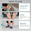 AKILEINE Foot Powder Spray 150ml - Absorbs Moisture, Deodorizes & Refreshes Feet, Prevents Overheating & Irritation, Use on Feet & in Shoes