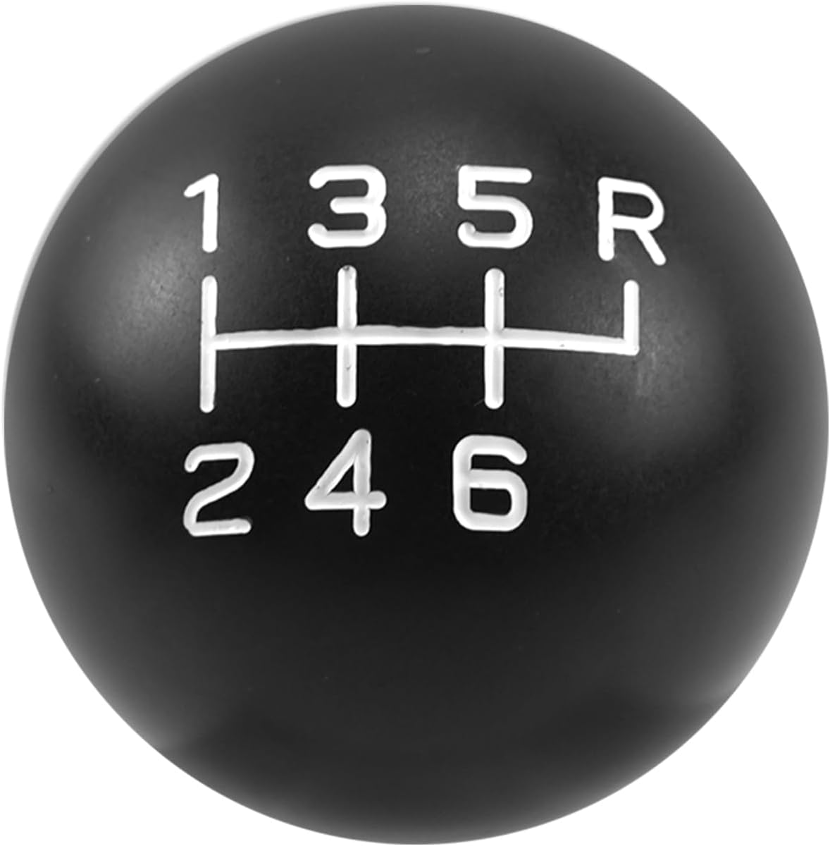 RYANSTAR RACING Aluminum 3 Speed Shift Knob, Black 5/16"-24 Thread Gear Shifter Lever Handle Compatible with Jeep 1941-1978 T90 T14 T15 T150 Classic Manual Transmission Black