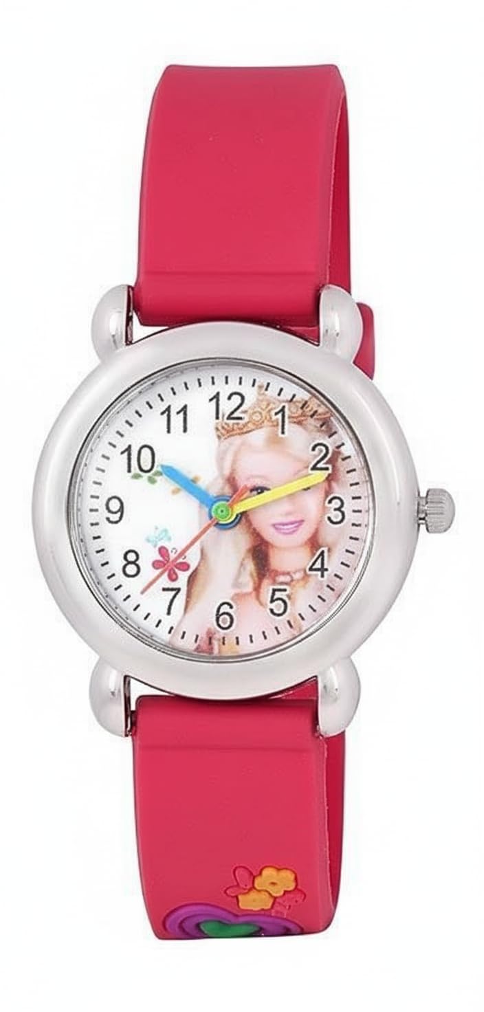 Emartos White dial Analog Kids Wrist Watch [3-10 Year]