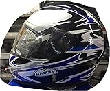  Casco Integrale Vemar VSF, Blu/argento, M-XL (XL)