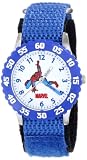 Marvel Kids' W000103 Spider-Man Stainless Steel Time Teacher Watch
