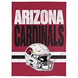 FOCO NFL Soft Plush Throw Blanket, 45 x 60, Arizona Cardinals
