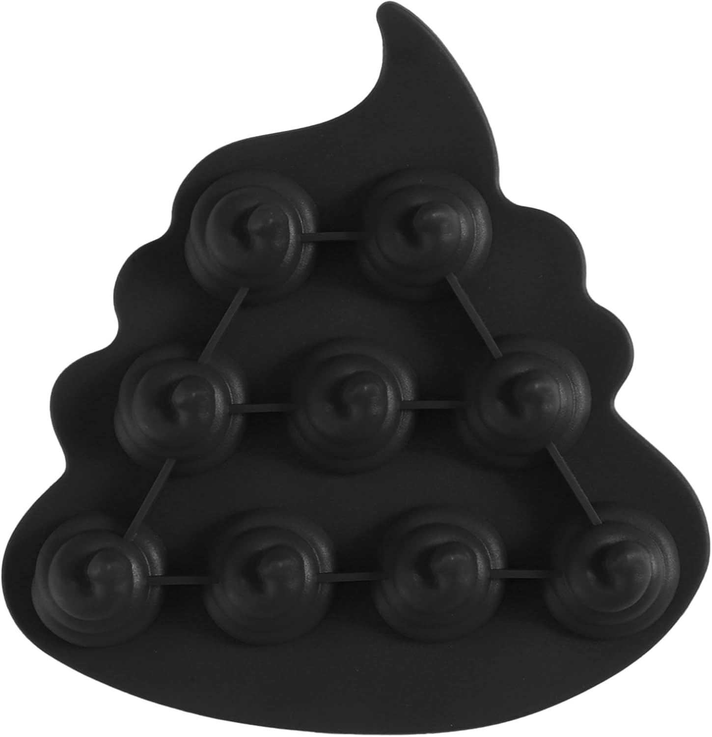 FEESHOW Silicone Chocolate Moulds, Funny Spoof Candy Mold DIY Ice Tray Baking Tool for Jelly Gummy Festival Party Coffee One Size image 5