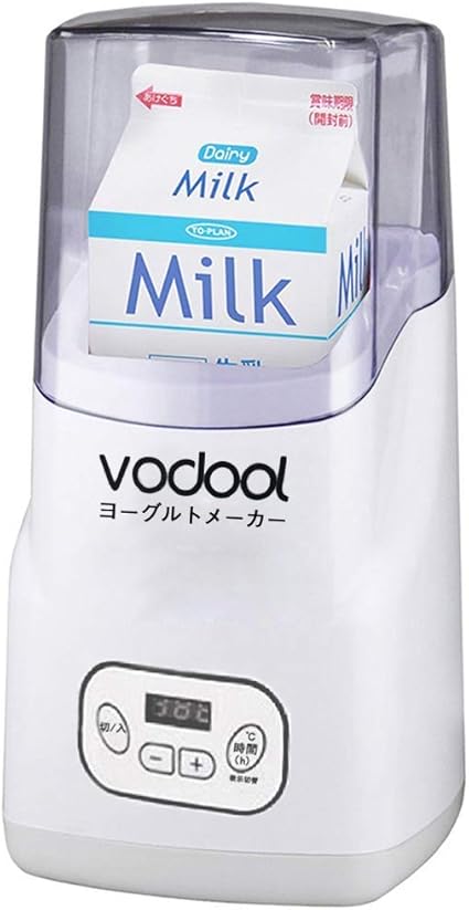 Amazon Raku ヨーグルトメーカー 温度設定 タイマー機能 容器付 レシピ付き 牛乳パック カスピ海ヨーグルト 調理家電 豆乳 ギリシャ ヨーグルト 飲むヨーグルトメーカー 麹 米麹 塩麹 納豆 甘酒 メーカー 種菌 発酵フードメーカー 発酵器 発酵食品 発酵メーカー 冷やし