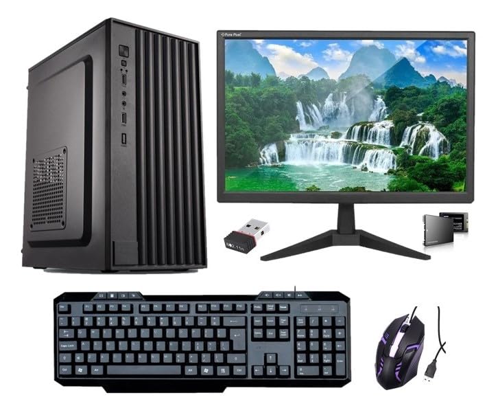 MegaDesk All-in-One Desktop PC, Core i3 2120 Processor, 8GB RAM, 256GB SSD, 19-inch Monitor, Multimedia Keyboard, RGB Mous... - Review, Price and Buying Guide