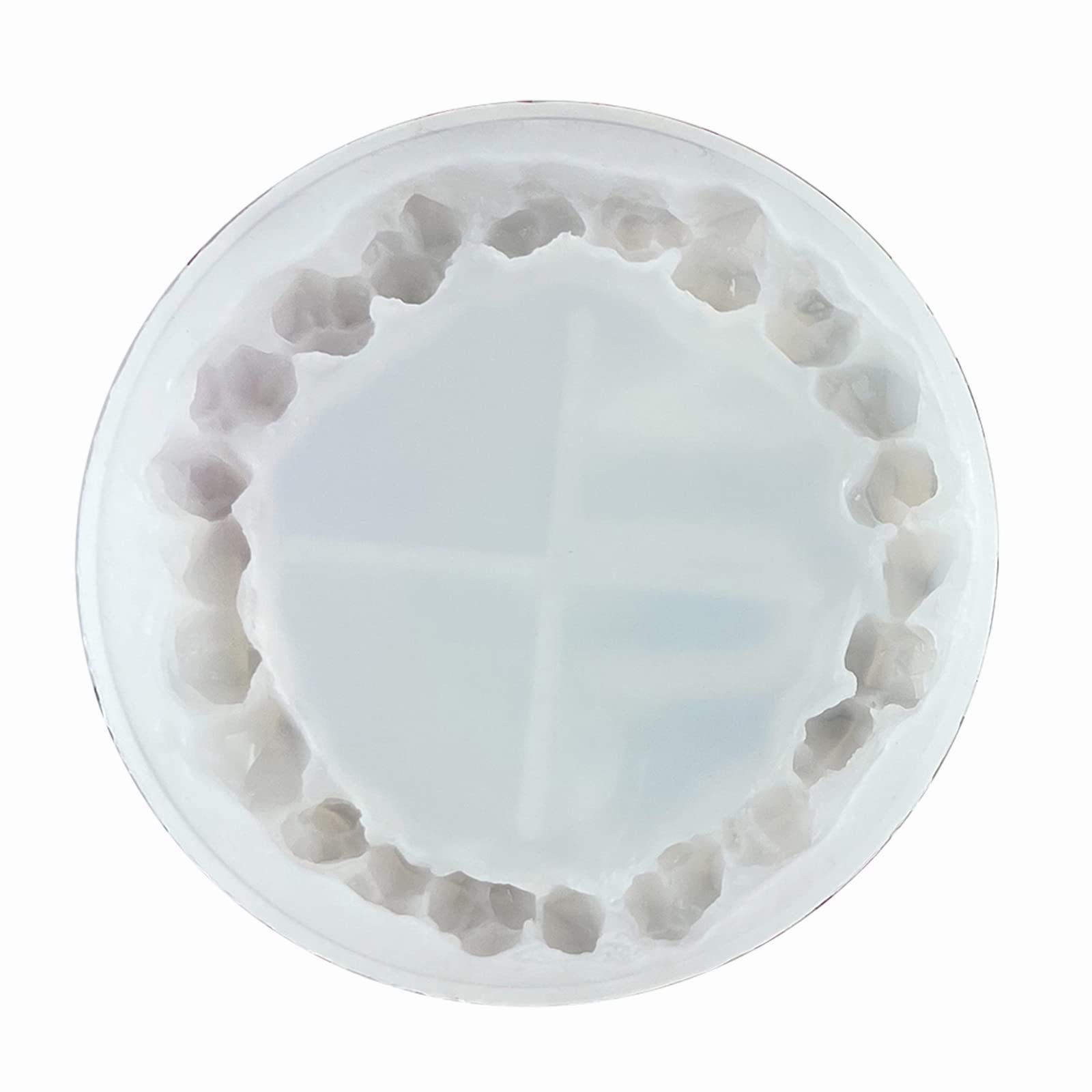 Maxtonser Crystal Cluster Silicone Silicone Resin Mold Epoxy for Casting with Resin Cement and Clay