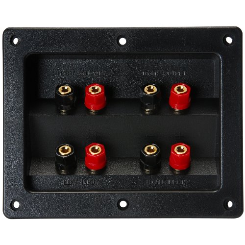 Parts Express Gold Binding Post Banana Jack Speaker Terminal Cup