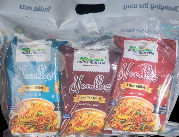 Millet Marvels One Meal a Day with Millet Noodles 6 Pc Combo Pack (B0CK1VH2VQ) Amazon Price History, Amazon Price Tracker