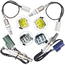 4x مستشعر الأكسجين O2 1 و 2 لنيسان باثفايندر 2007 2008 2009 2010 V6 4.0L Upstream-Downstream
