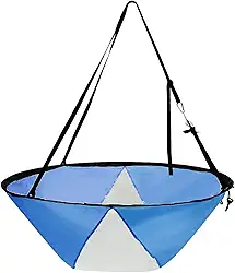 Caiaque com Bolsa de Transporte, 42 " (108cm) durável Na Direção Do Vento Paddle Board Instantâneo para Caiaque Canoa Barco , Azul Branco