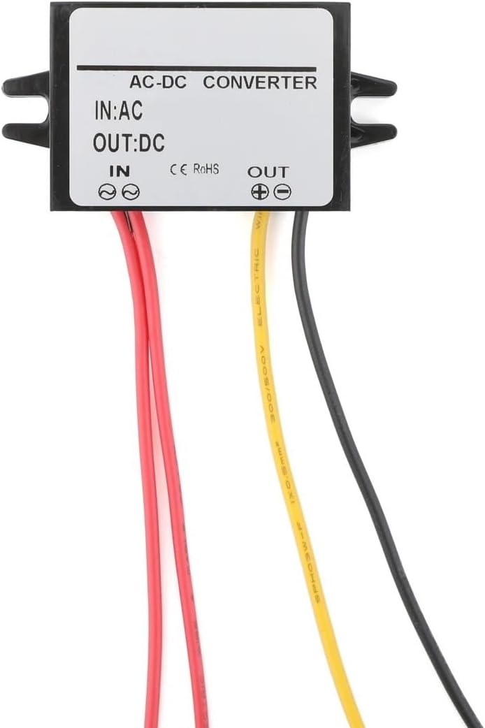 AC 24V to DC 24V AC-DC Power Converter 1A 2A 3A 5A 6A Voltage Regulator Power Supply Module Transformer for Car(3A Large Plastic)