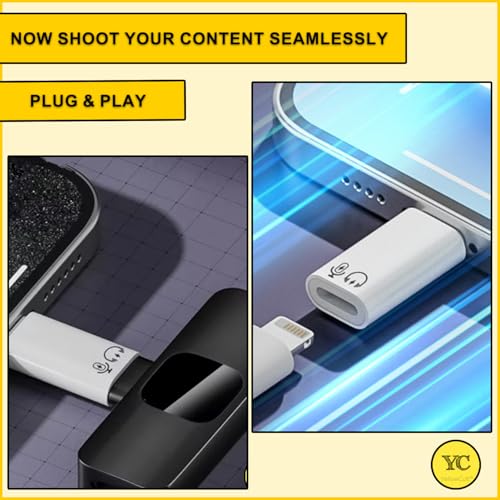 YellowCult Lightning Female to USB C Male Audio Adapter for iPhone 15 16 Pro Max Plus IPad Air MacBook Galaxy Android Phones, Connector Support... - Image 3