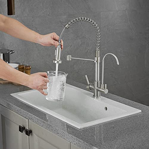 Robinet à douchette extractible pour eau filtrée sans s'encombrer - 7
