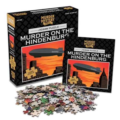 Murder on the Hindenburg 1000-Piece Mystery Puzzle