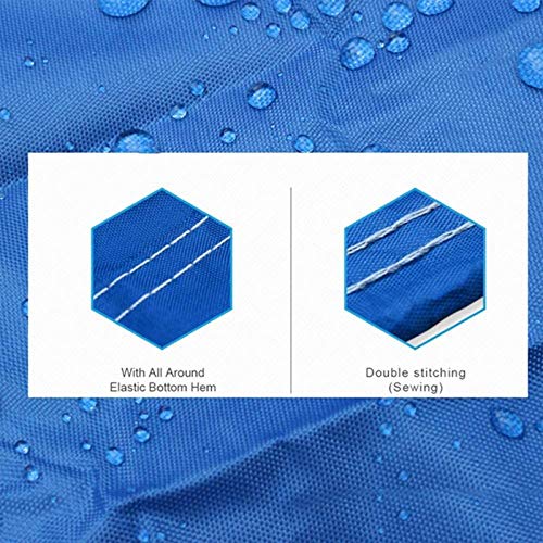 Housse de bateau Tri-Hull imperméable bâche protection UV 25-27FT