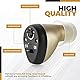 Rechargeable CIC Complete-in-Canal Nearly Invisible Personal with Digital Noise Cancelling and Feedback Reduction Feature, Right Ear - Black