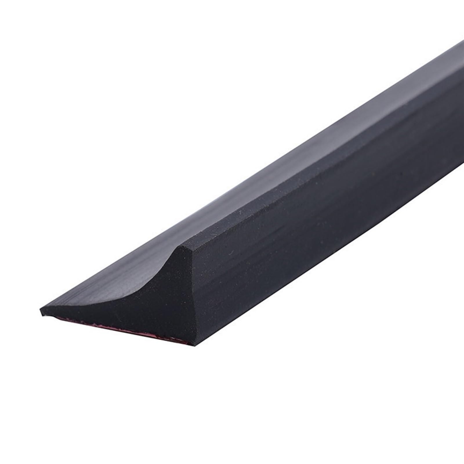 ITRHJTGP Wet Room Floor Barrier 2M Silicone Water Stopper Strip Bendable Kitchen Countertop Retaining Bathroom Shower Dam Flood Barrier Dry And Wet Separation for Bathroom Floor(Black cm100)
