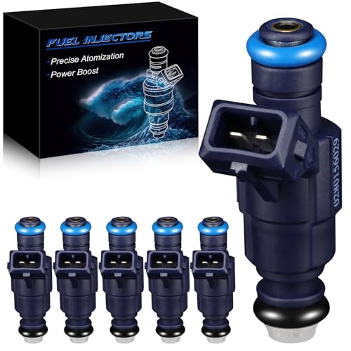 YZHIDIANF Upgraded Fuel Injectors 0280156029 4.0L V6 Engine Fits for:-Ford Explorer Sport Trac Explorer 4.0L 2002-2003 Ranger 01-03, for Mazda B4000 02-04, for:-Mercury Mountaineer 2002, FJ438 (6 Pcs)