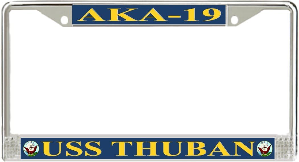 MilitaryBest USS Thuban AKA-19 License Plate Frame