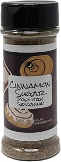 Cinnamon Sugar Popcorn Seasoning | Large Shaker | Crafted in Small Batches | Premium | Sweet Cinnamon Sugar Popcorn Seasoning – Make Every Snack a Delightful Adventure!