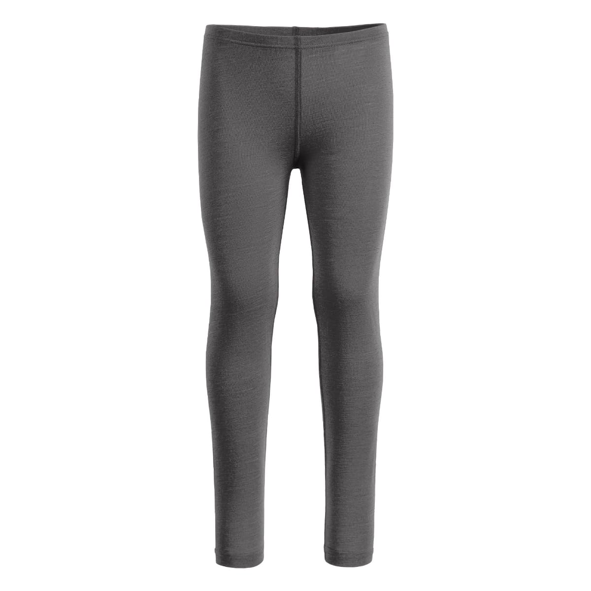 menique Leggings térmicos niños 100% Lana Merino, Gris, 86-92 | Mallas transpirables de secado rápido para niños y niñas, para fútbol, correr, senderismo, deporte outdoor y días fríos