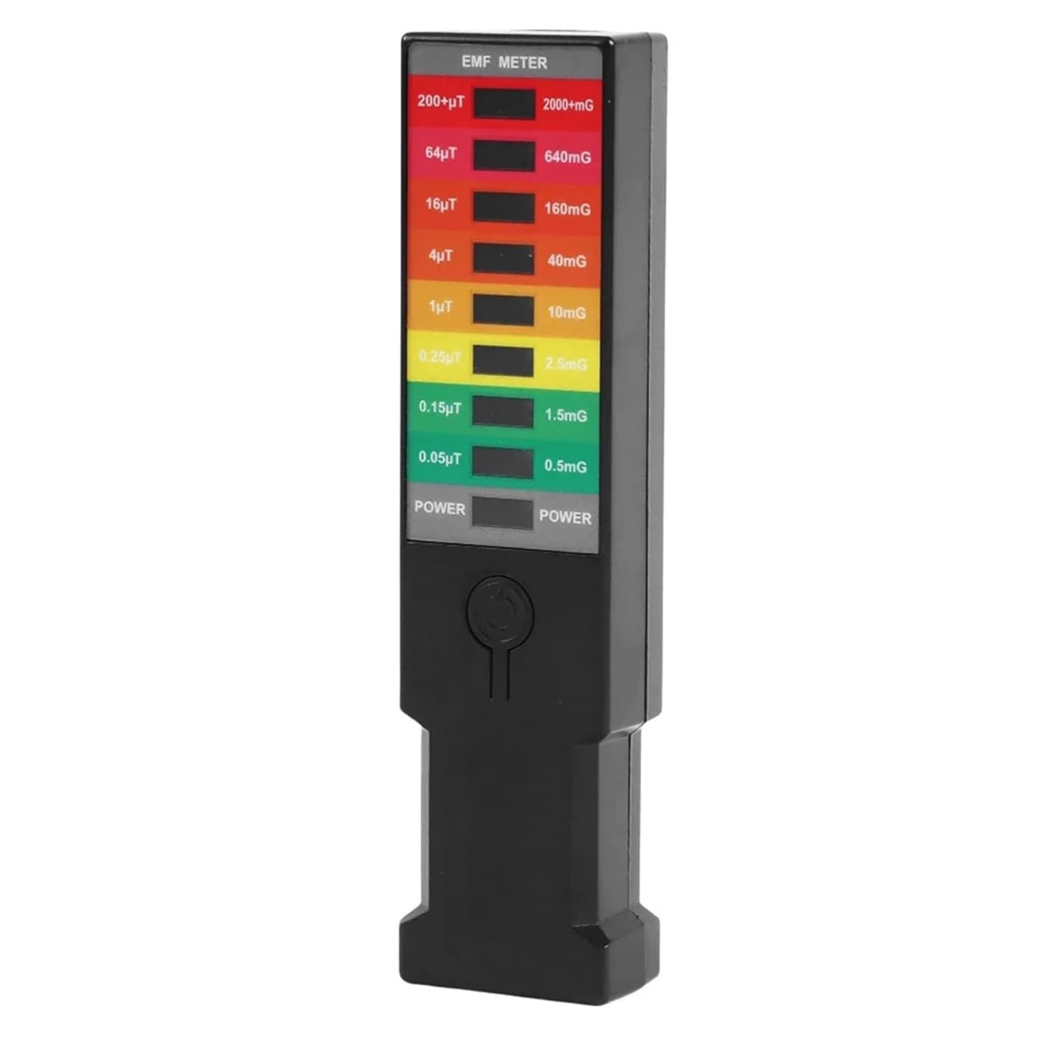 Digital Electrometer, K3 EMF Meter Magnetic Field Detector High Precision Portable Tester Electromagnetic Paranormal Equipment(K3-2pcs-Balck)