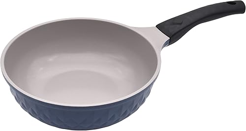Ace Cook Revestimiento de cerámica de 85 pulgadas Wok Stir Sartén de aluminio duradero antiadherente apto para lavavajillas sin químicos sartén de