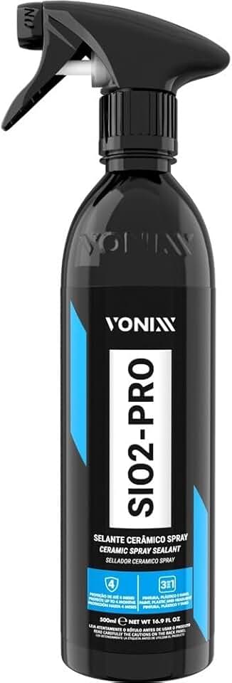 Sio2 Pro Vonixx 500ml Produto Para Manutenção Vitrificadores